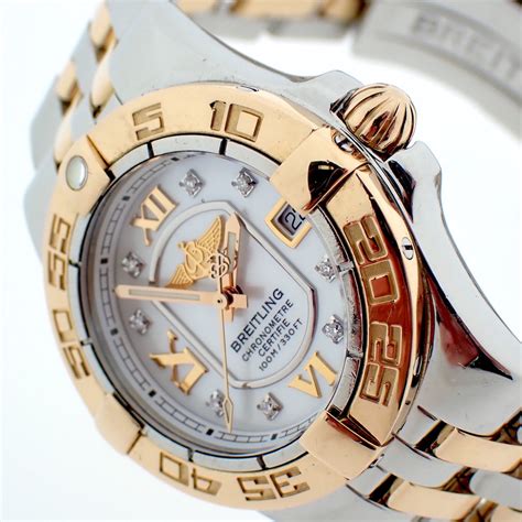 horloge breitling dames|breitling with diamonds.